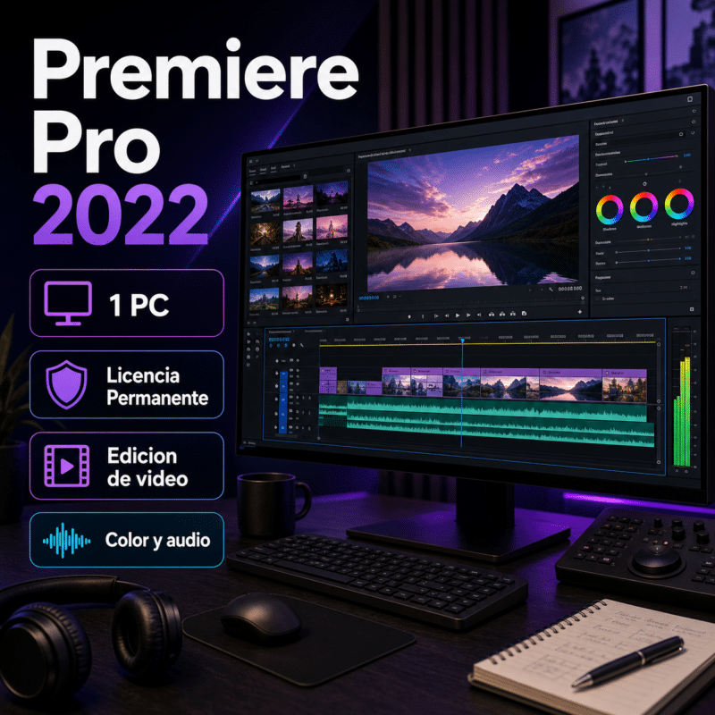 Adobe Premiere Pro 2022 - 1 PC - Licencia Digital Permanente - Hero galeria