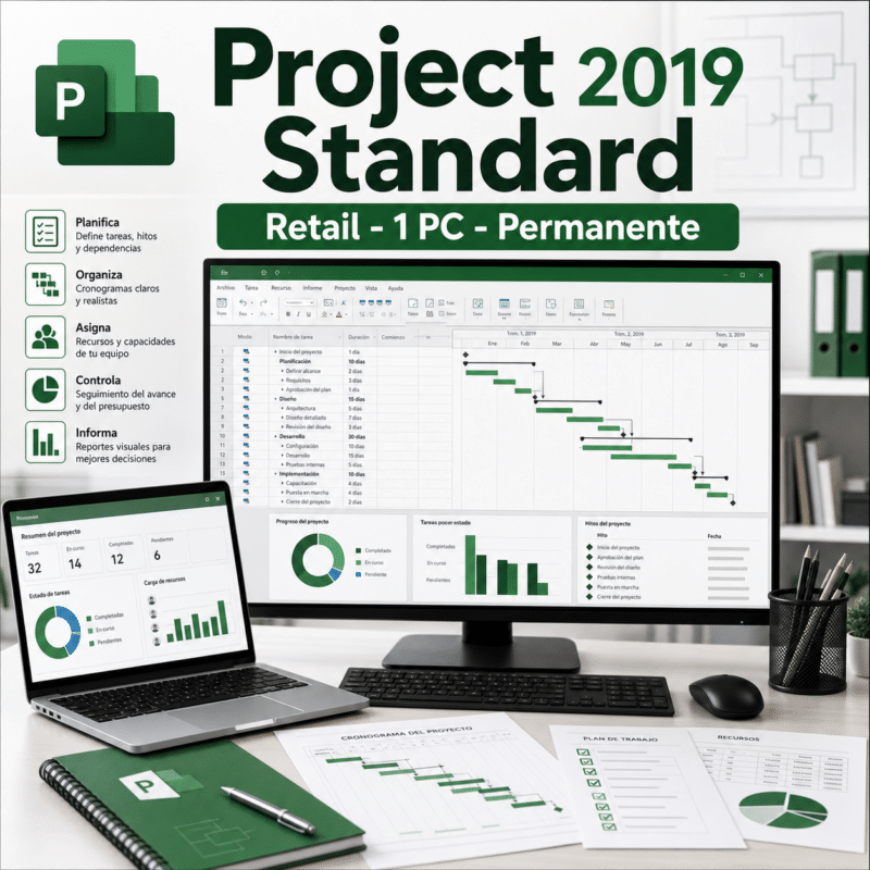 Project 2019 Standard Retail - 1 PC - Permanente - Hero galeria