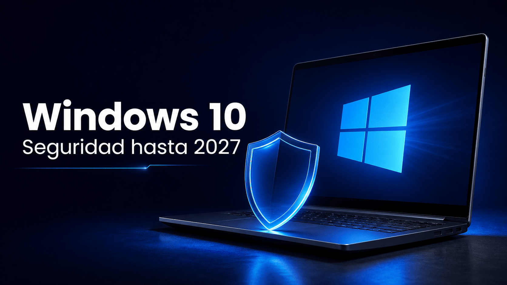 Un equipo con Windows 10 protegido con actualizaciones de seguridad hasta 2027