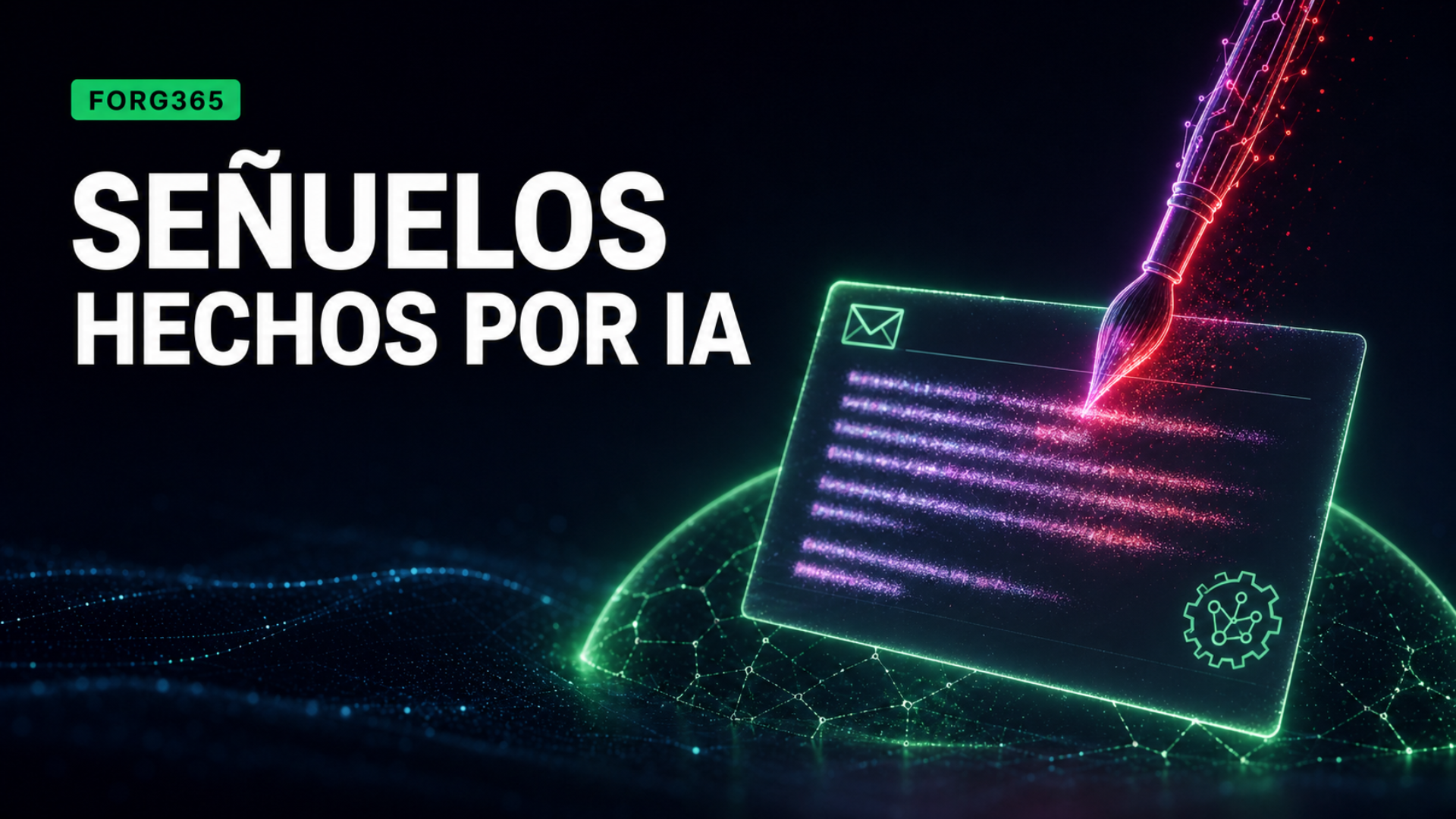 Phishing con IA a cuentas de Microsoft 365: ilustración de un anzuelo digital generado por inteligencia artificial sobre un login de Microsoft
