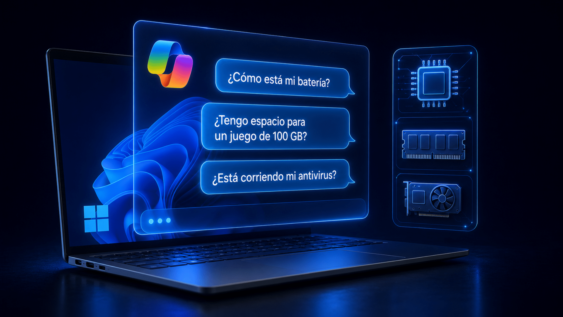Copilot Windows 11 PC Insights analizando el rendimiento de una computadora