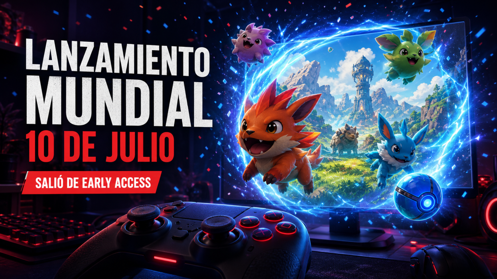 Palworld 1.0 ya está disponible: ilustración editorial del lanzamiento mundial de la versión final