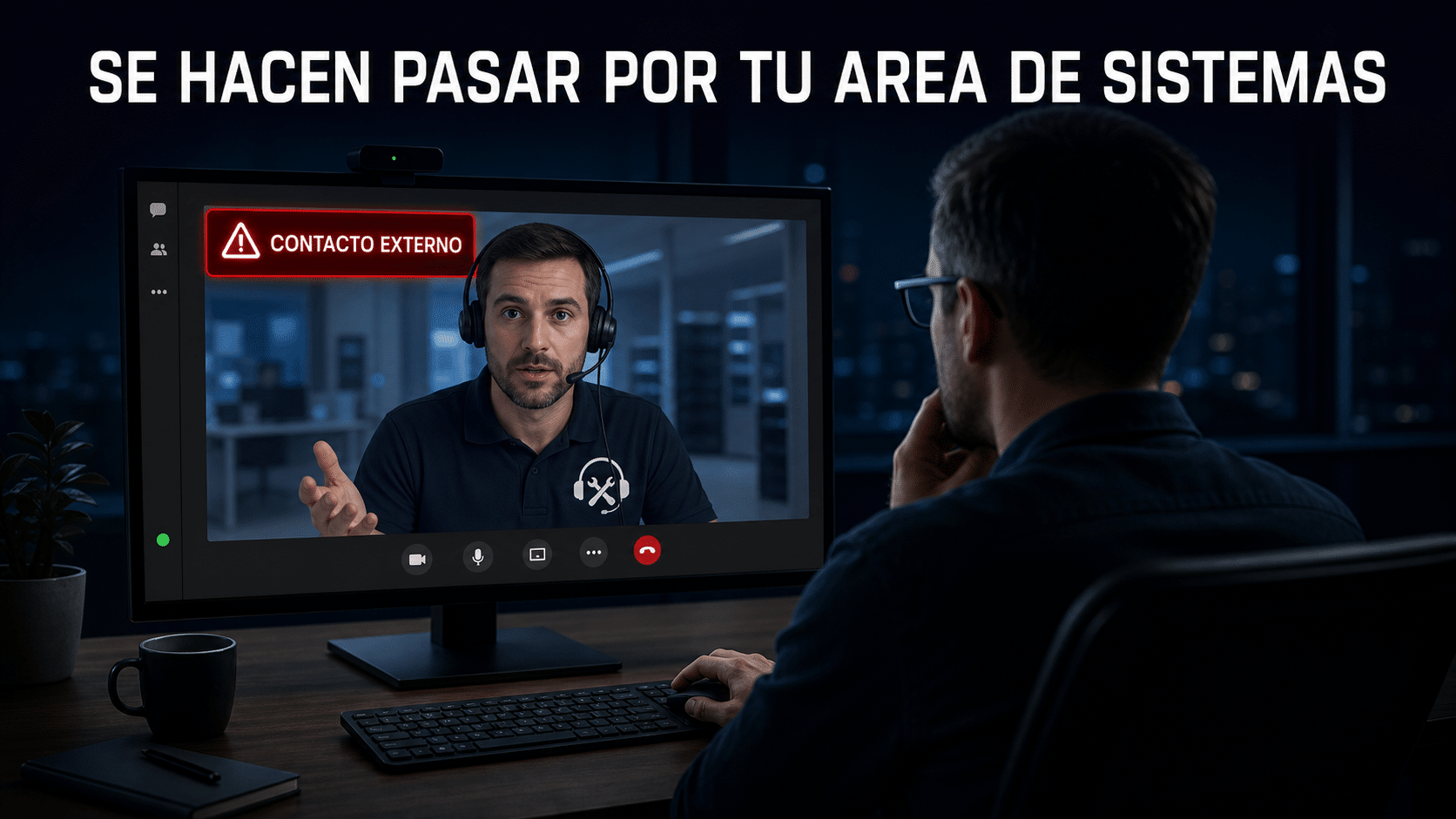 Estafa de soporte por Microsoft Teams: una llamada falsa del área de sistemas que termina en acceso remoto