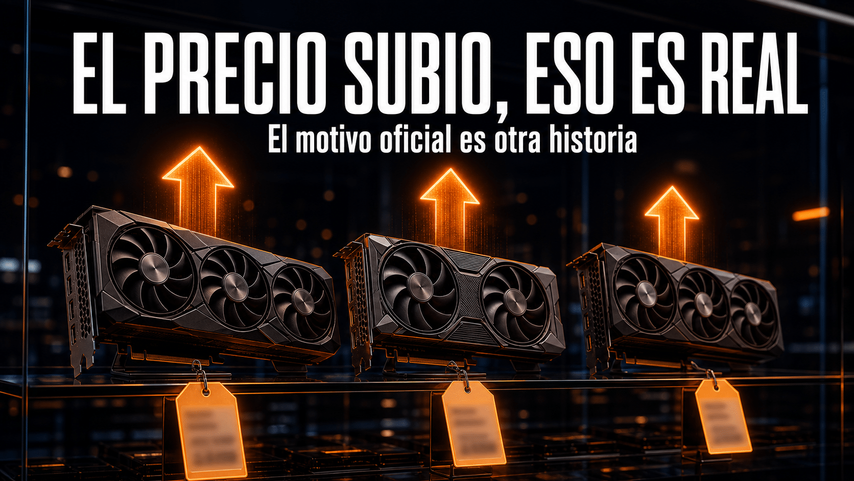 Aumento de precios de las GPU: placas de video con etiquetas de precio en alza por la escasez de memoria