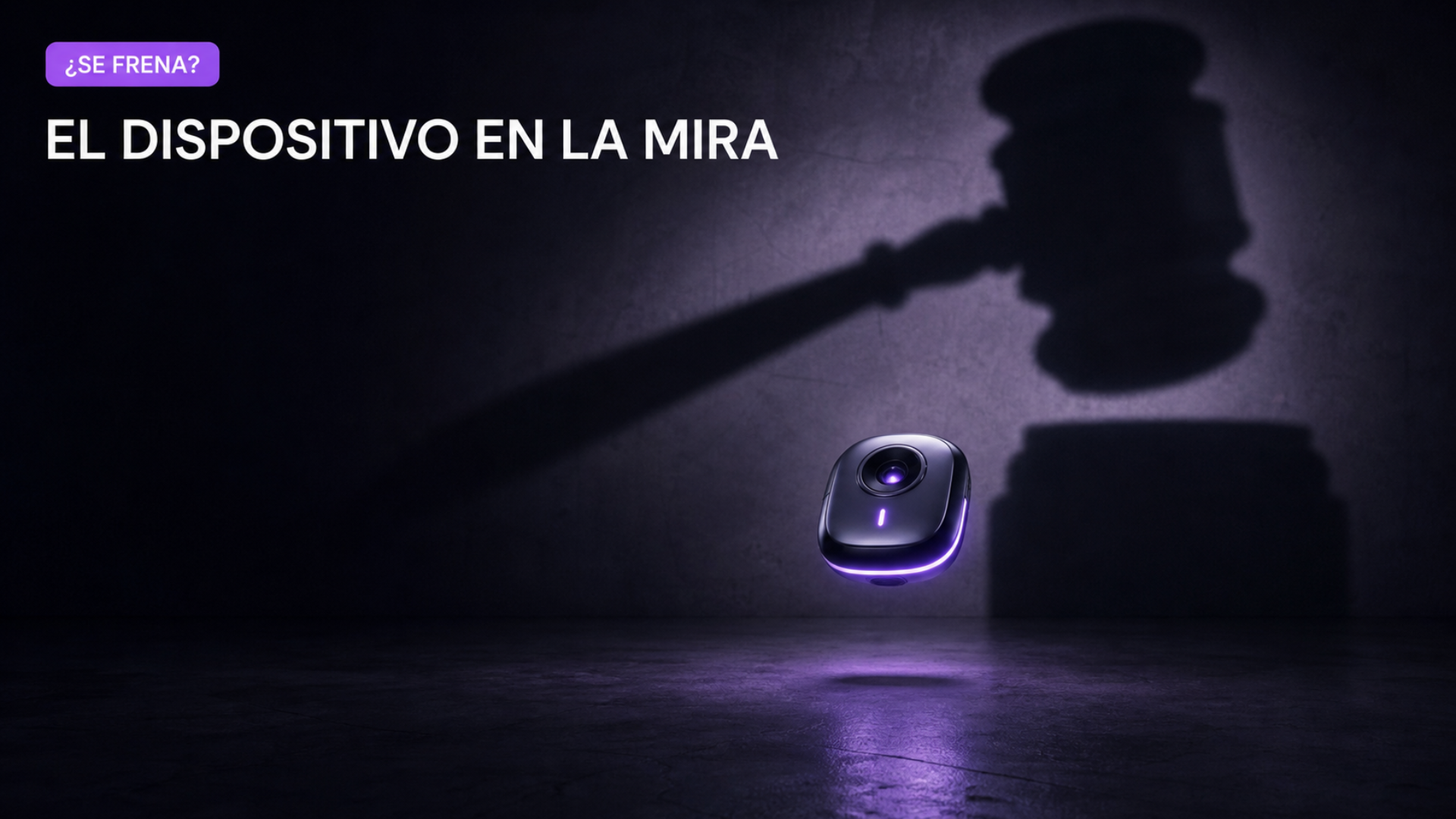 Ilustración de un dispositivo de inteligencia artificial de OpenAI bajo una nube legal