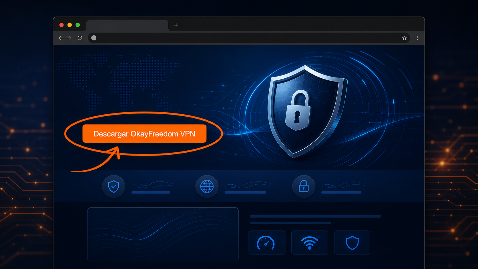 Descarga oficial de OkayFreedom VPN desde okayfreedom.com