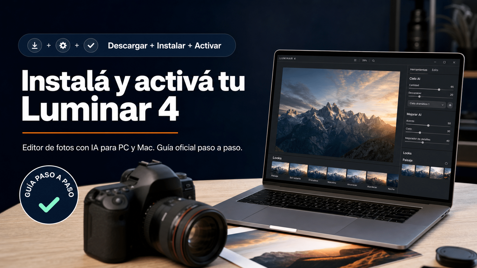 Luminar 4 de Skylum: guía para instalar y activar tu licencia en PC o Mac