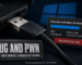 Un dispositivo USB conectado a una computadora con Windows mientras el sistema entrega permisos de administrador total