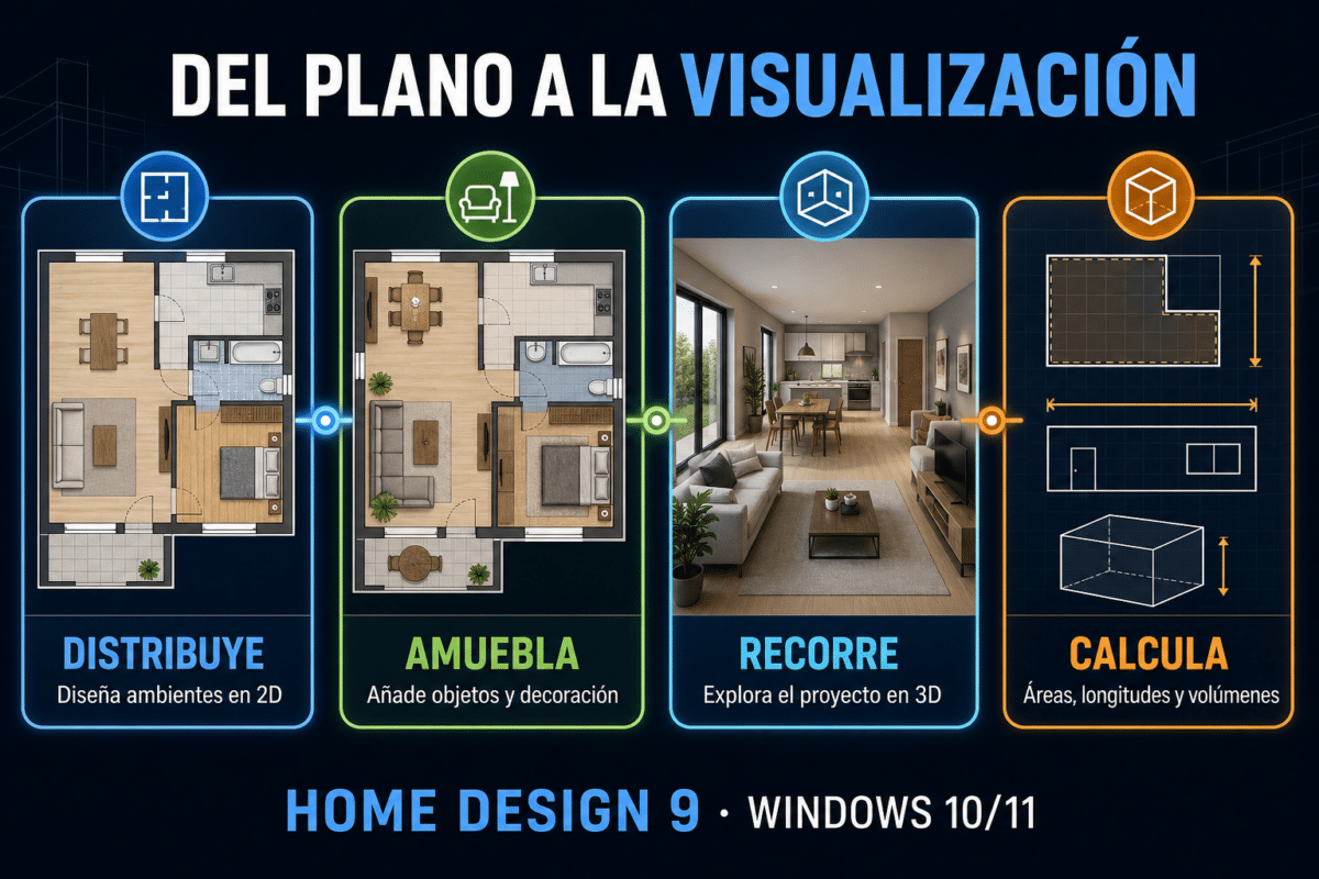Ashampoo Home Design 9 – 1 PC – Licencia Digital Permanente