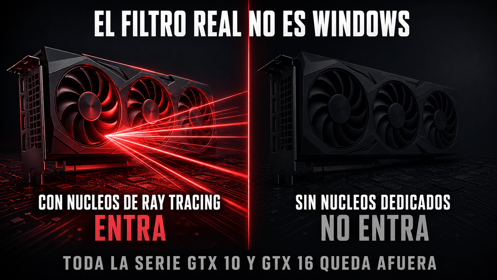 Placas de video sin núcleos de ray tracing quedan fuera del multijugador de E-Day