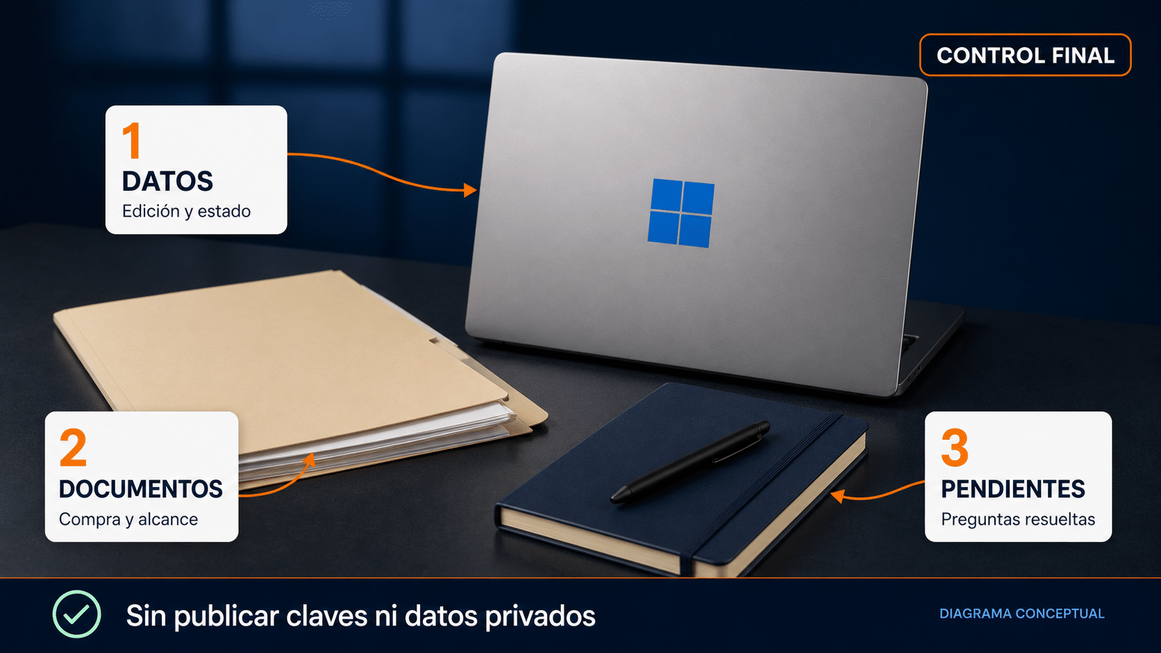 Checklist final: edición, activación, comprobante y dudas resueltas