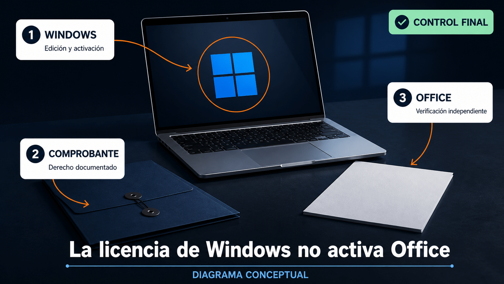 Lista final para comprobar Windows 11 y separar la licencia de Office