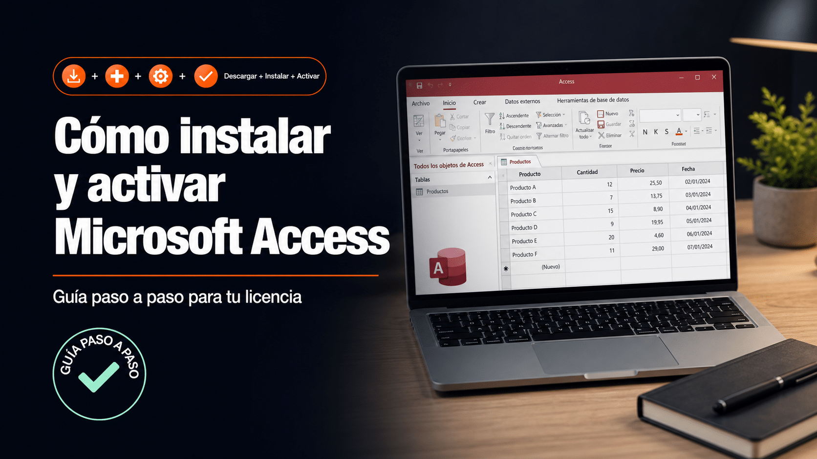Microsoft Access: guía para instalar y activar tu licencia con la clave de producto