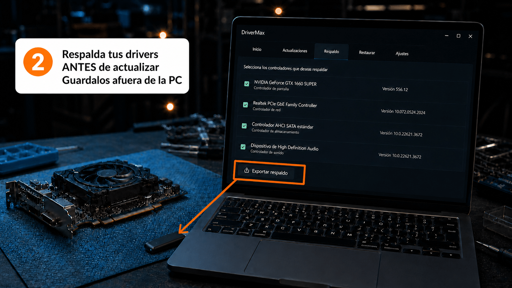 Activación de DriverMax con el enlace del email y la cuenta PRO