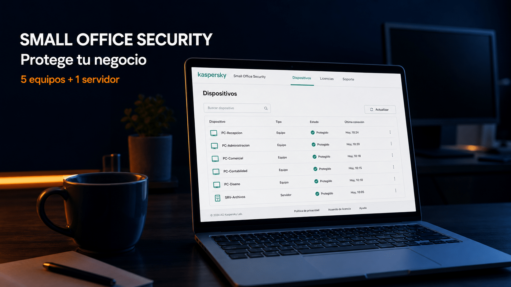 Kaspersky Small Office Security: guía para activar tu licencia de empresa desde la consola
