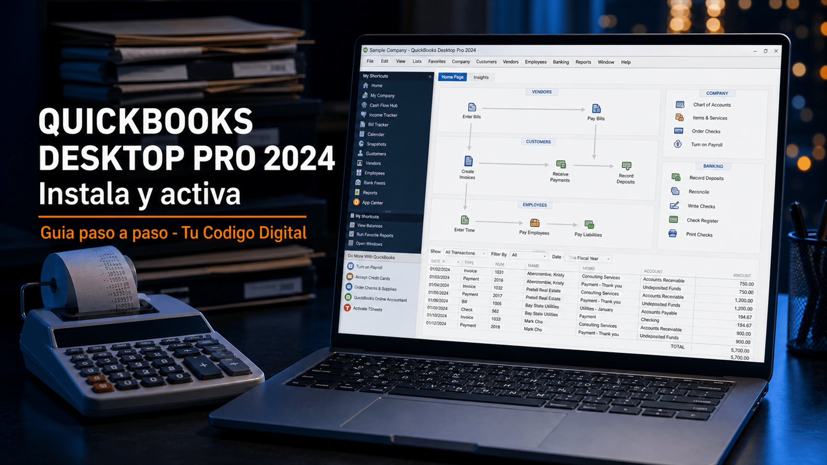 QuickBooks Desktop Pro 2024: guía para instalarlo y activar tu licencia