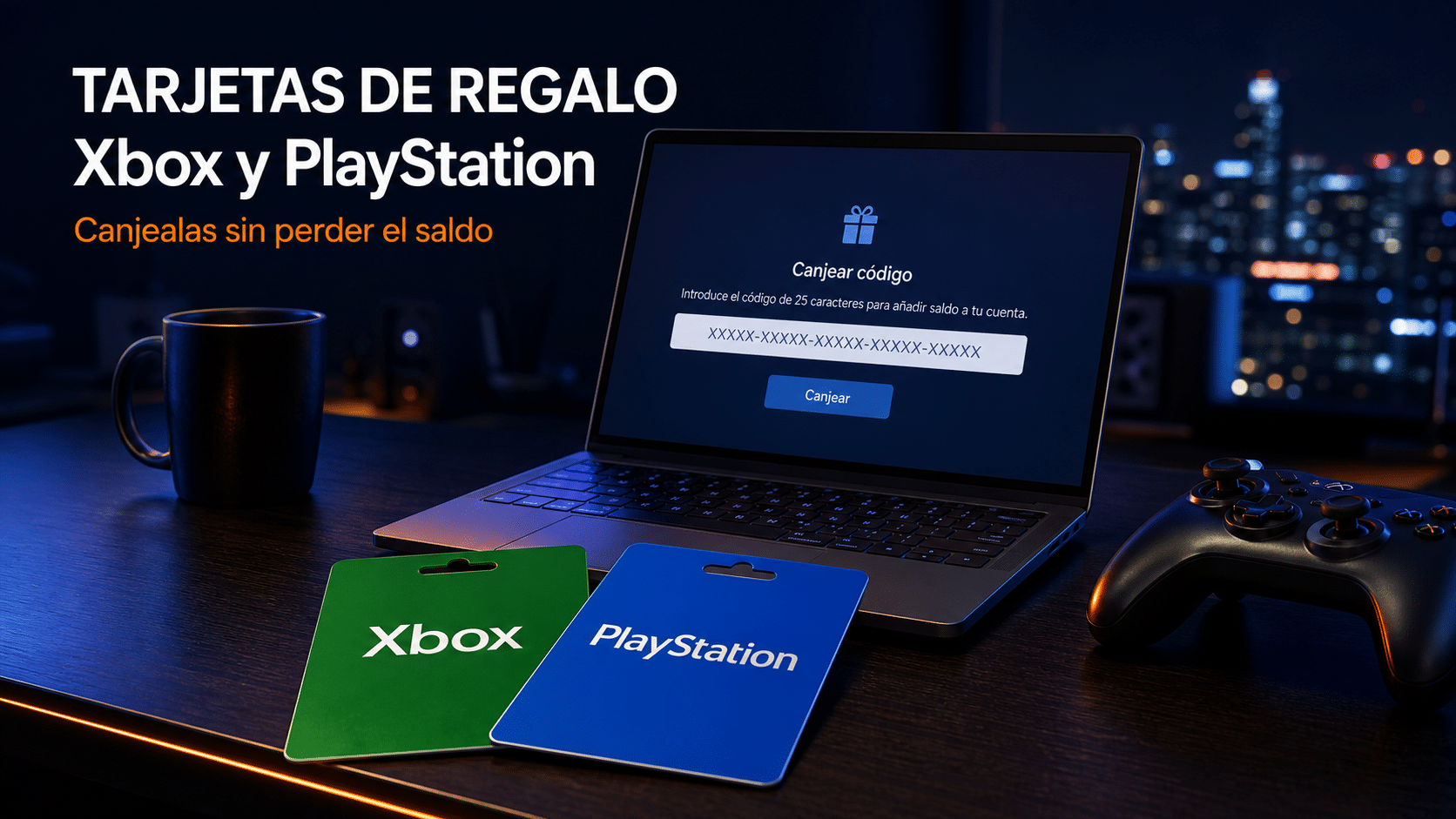 Tarjetas de regalo de Xbox y PlayStation: guía para canjear el código sin perder el saldo