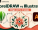 CorelDRAW vs Illustrator: comparación de herramientas para diseño vectorial y entrega de archivos
