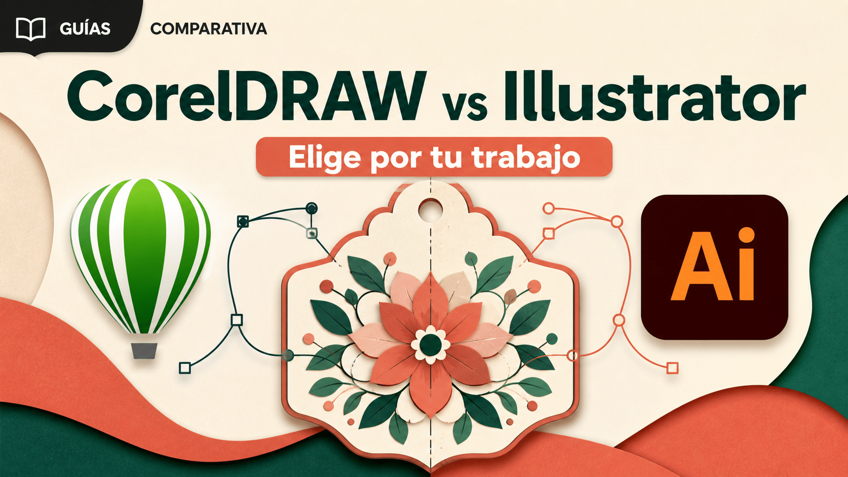 CorelDRAW vs Illustrator: comparación de herramientas para diseño vectorial y entrega de archivos