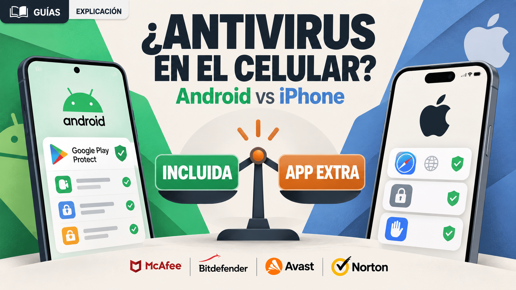 Es necesario instalar antivirus en el celular en Android y iPhone