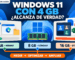 Windows 11 con 4gb de RAM y decisión entre optimizar o ampliar memoria