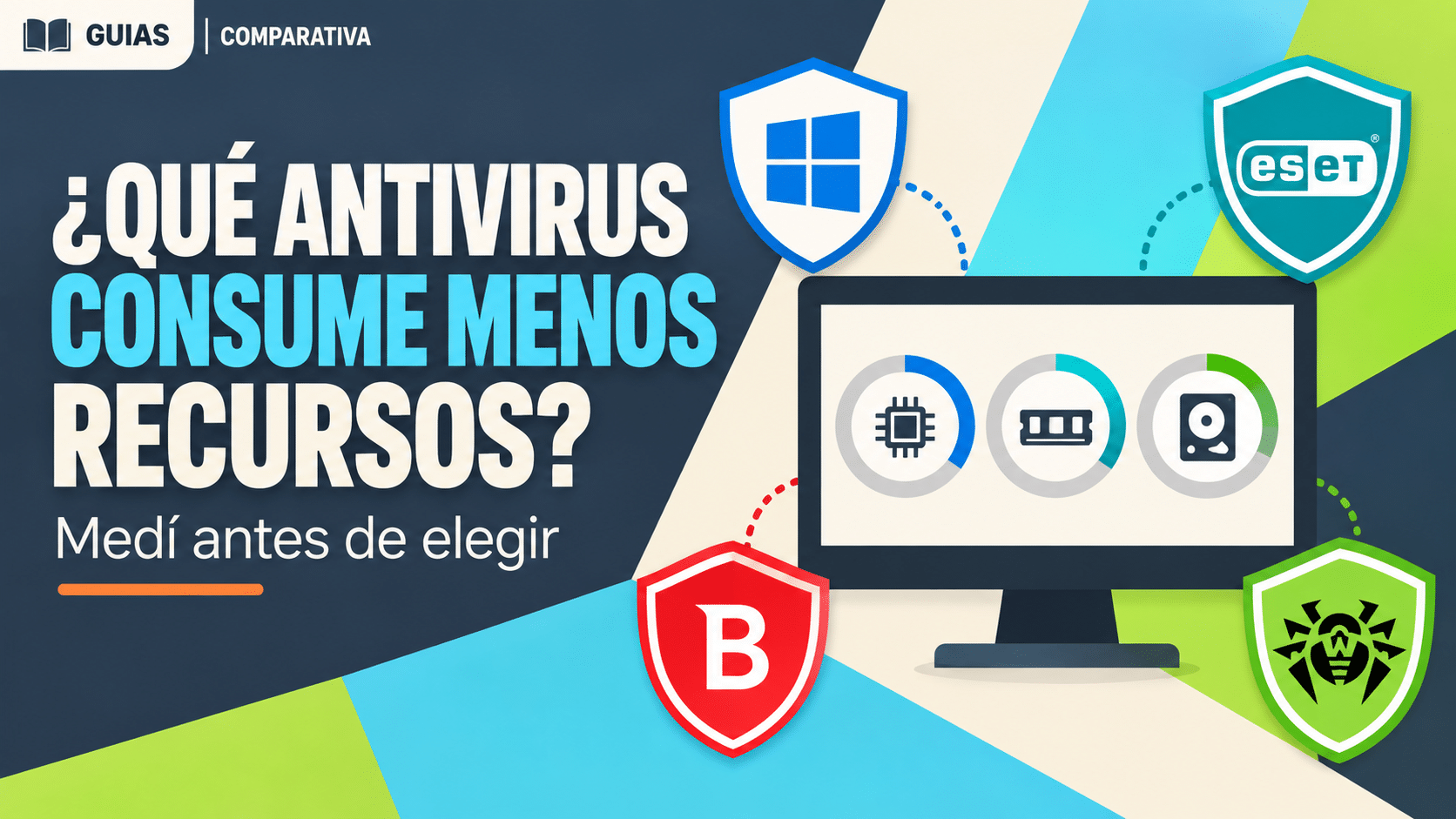 Qué antivirus consume menos recursos en una notebook o PC con poca RAM
