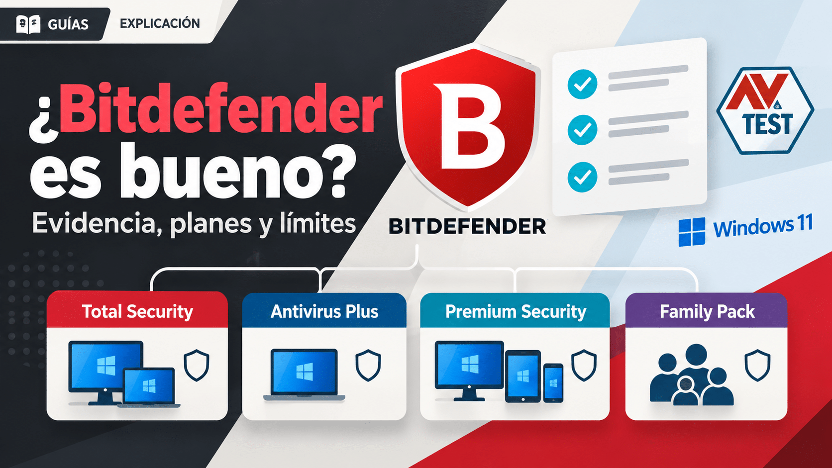 Bitdefender es bueno: evidencia, planes y límites para elegir protección