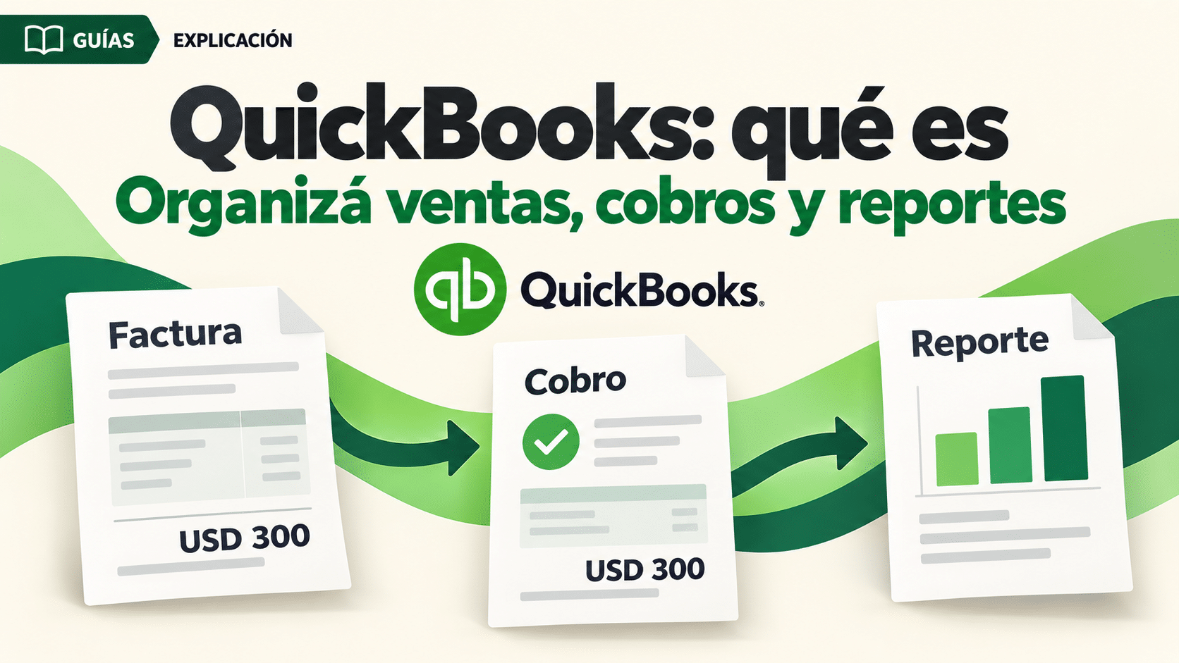 QuickBooks qué es: ventas, cobros y reportes para una pyme