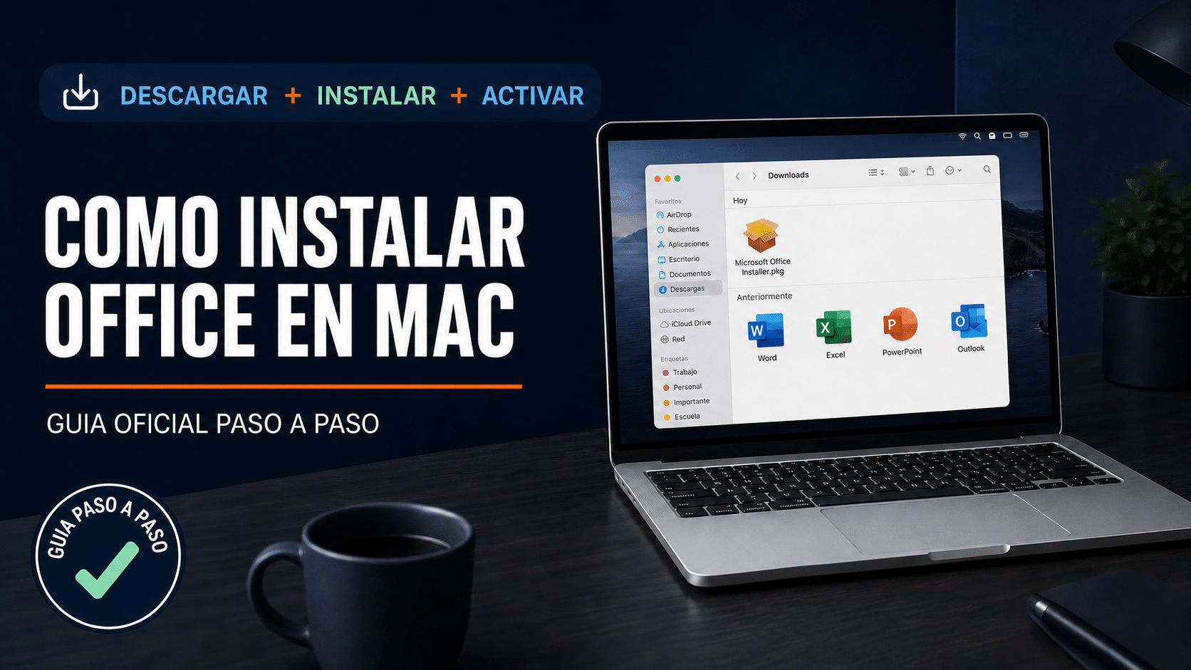 Cómo instalar Office en Mac con descarga oficial y activación paso a paso