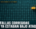 Campo de casillas que representa el paquete de septiembre, con dos encendidas en ámbar y el rótulo 2 de 1000: las que ya estaban bajo ataque