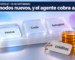 Ilustración: sobre un panel de vidrio esmerilado celeste y lila, un selector de acrílico con tres teclas, «Home», «Code» y «Autopilot»; la tecla «Home» está hundida. Abajo a la derecha, una pila de fichas ámbar translúcidas con una etiqueta que dice «créditos». Arriba, en una franja azul oscuro, «Microsoft Copilot · 25 de septiembre» y el titular «Tres modos nuevos, y el agente cobra aparte».