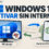 Activar Windows 11 sin Internet en la PC usando el portal oficial desde otro dispositivo