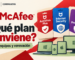 Antivirus McAfee precio y elección entre tres planes para diez dispositivos