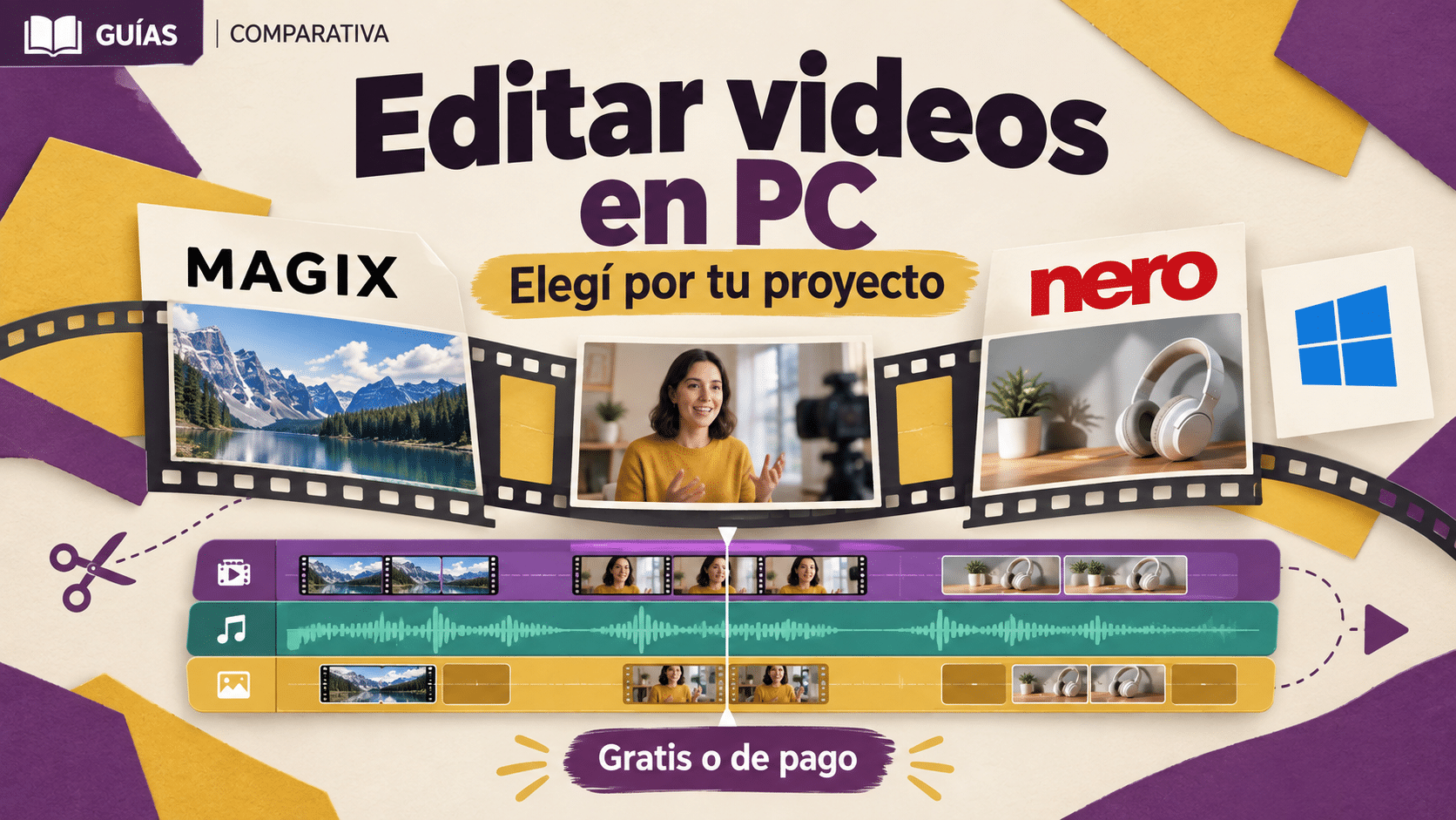 Mejor programa para editar videos en PC: alternativas gratuitas, MAGIX y Nero