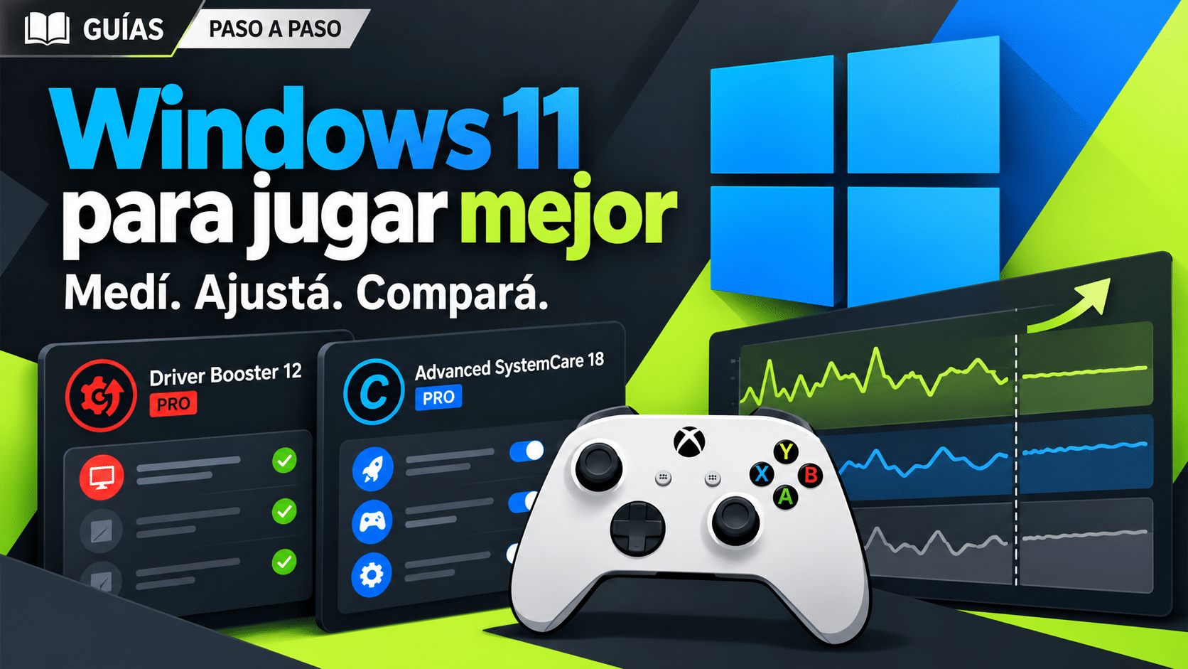 Optimizar Windows 11 para juegos con ajustes y pruebas comparables