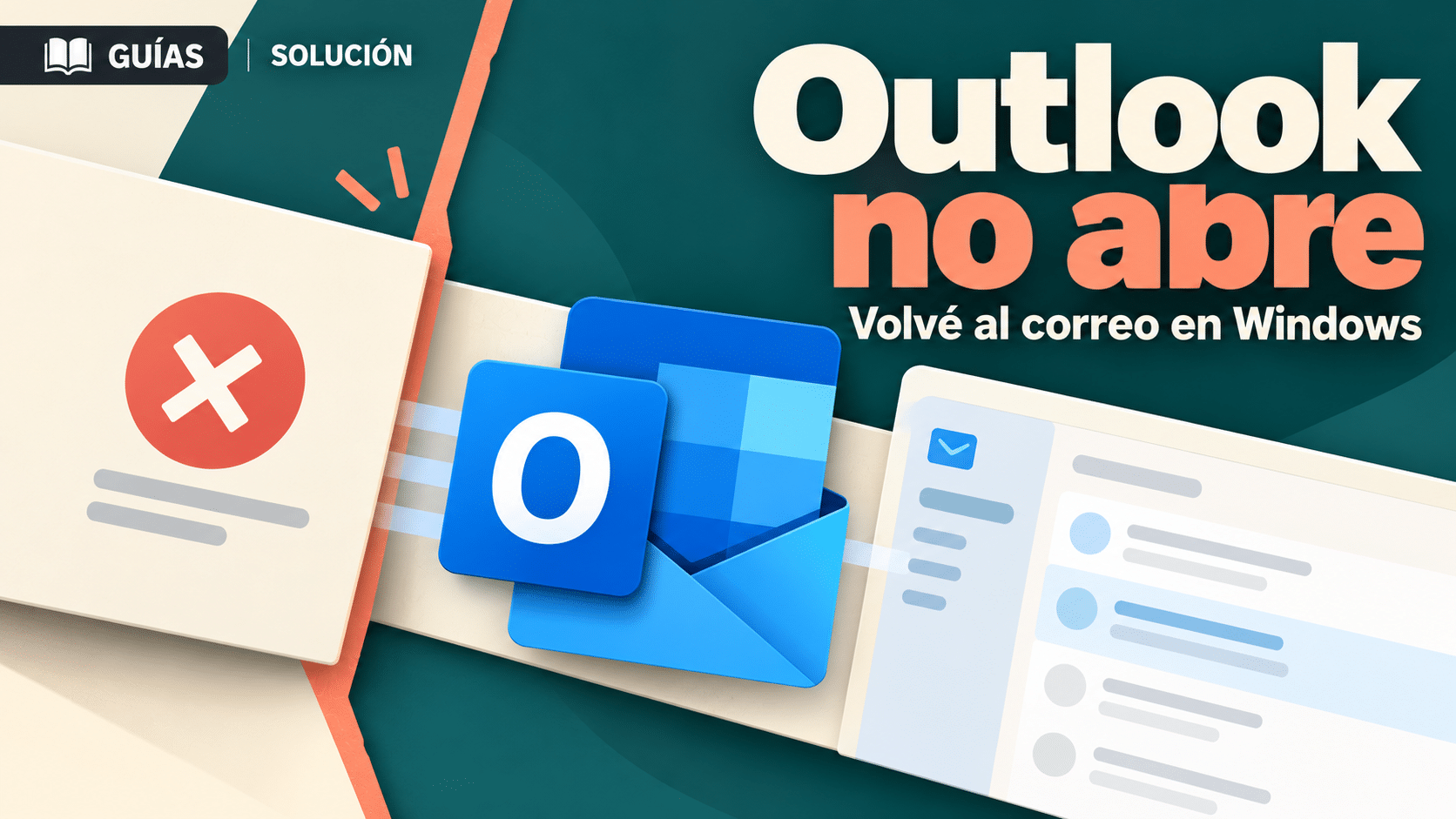 Outlook no abre: diagnóstico del cliente clásico y del nuevo Outlook en Windows