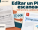 Cómo editar un PDF escaneado con OCR y comprobar texto editable