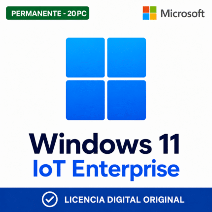 Windows 11 IoT Enterprise - 20 Pc - Licencia Permanente