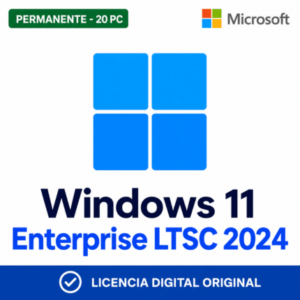 Windows 11 Enterprise LTSC 2024 - 20 Pc - Licencia Permanente