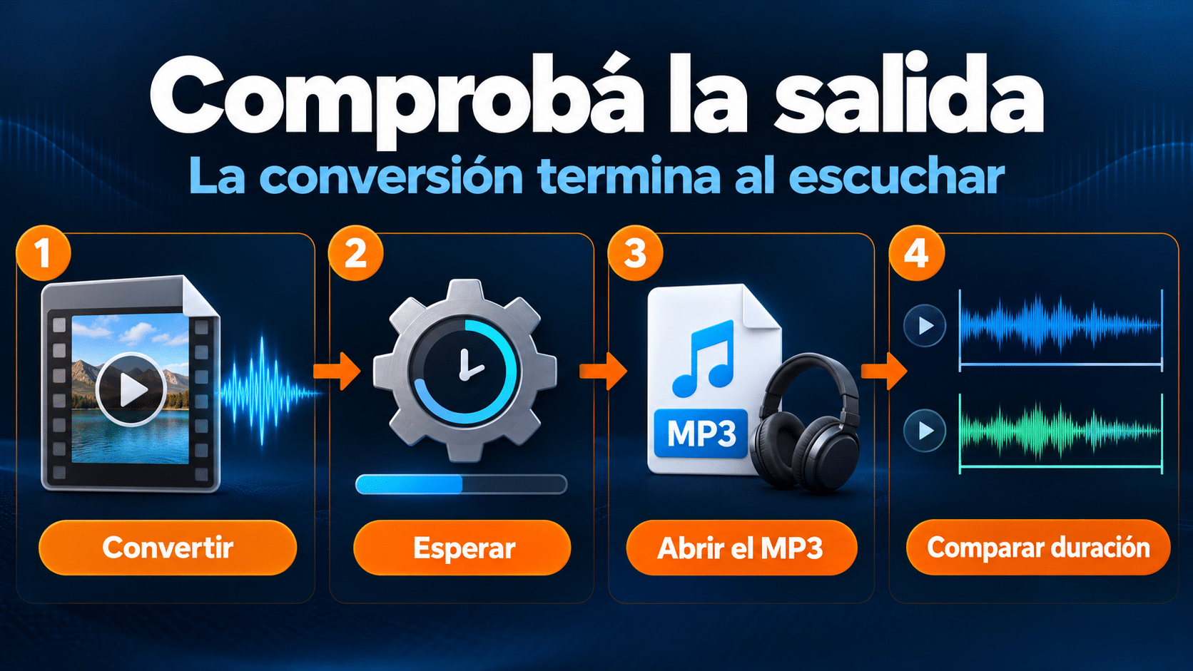Comprobar pista, formato y duración del MP3 en otro reproductor
